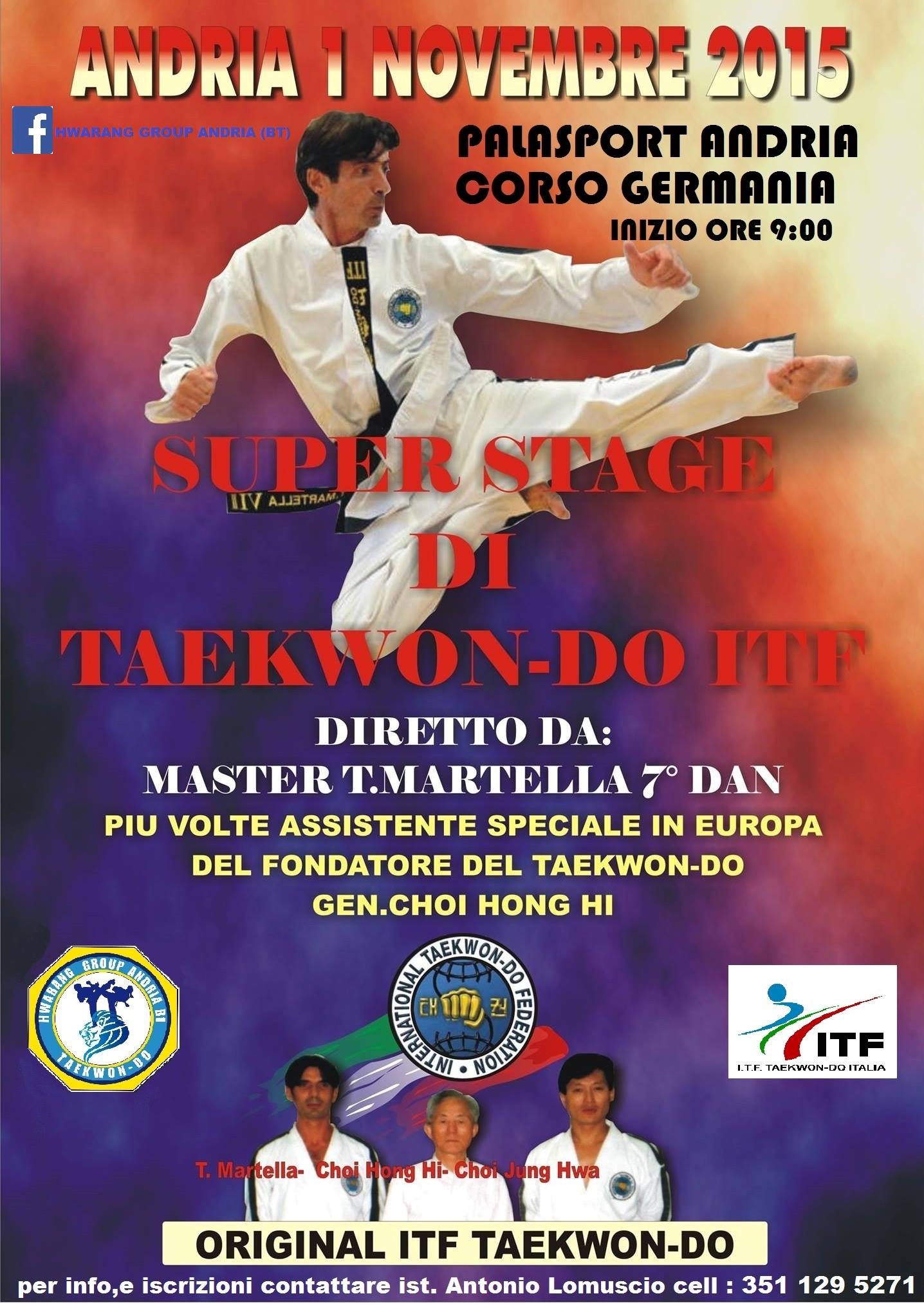 Stage Master Tarcisio Martella
